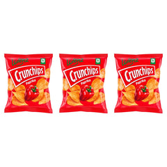Crunchips Paprika – 3 x 25 g (75 g)