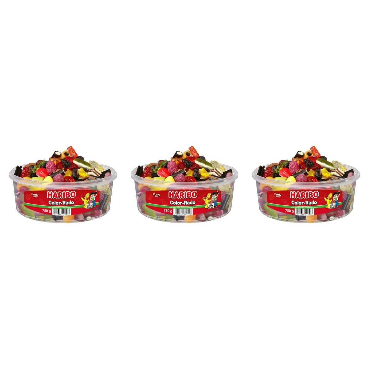 Haribo Color-Rado – 3 x 750 g (2250 g)