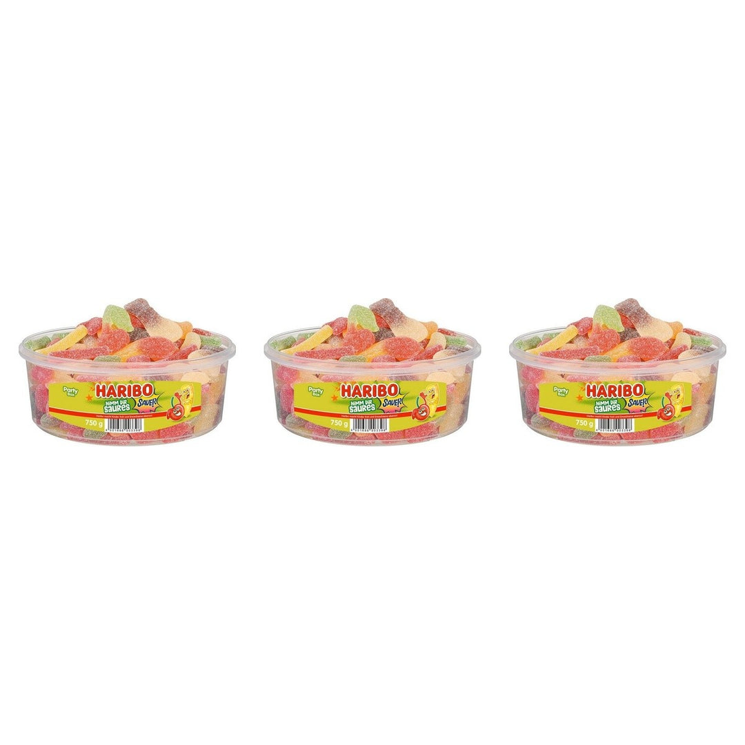 Haribo Nimm Dir Saures – 3 x 750 g (2250 g)