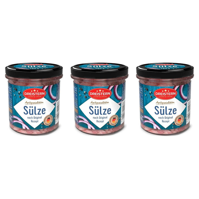 Dreistern Schweinskopfsülze – 3 x 280 g (840 g)