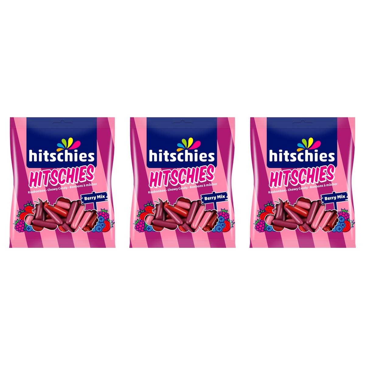 Hitschies Wild Berry – 3 x 125 g (375 g)