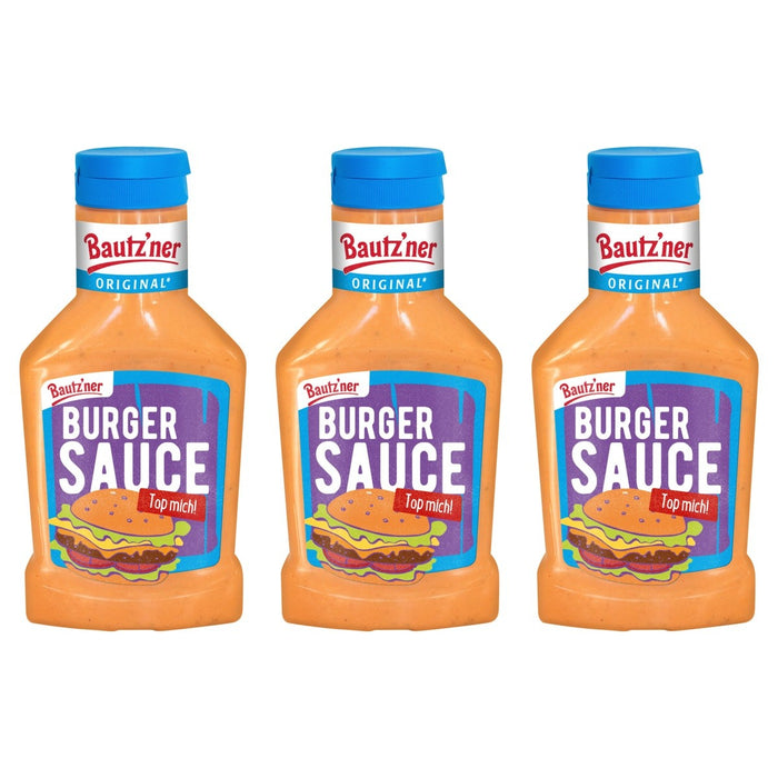 Bautzner Burger Sauce – 3 x 300 ml (900 ml)