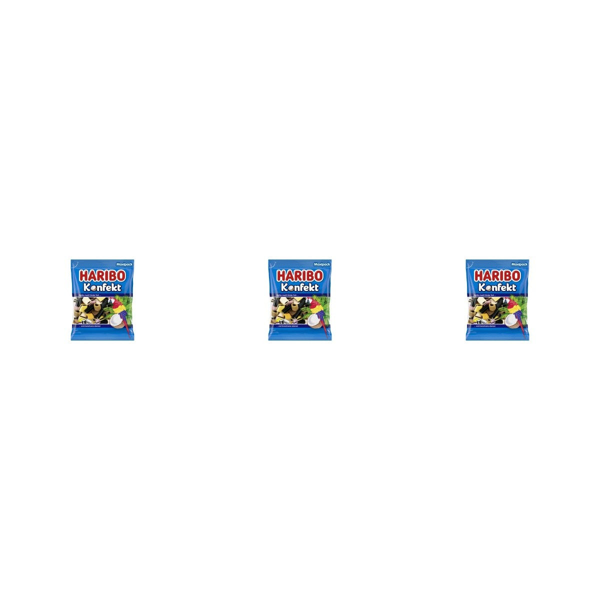 Haribo Konfekt – 3 x 500 g (1500 g)