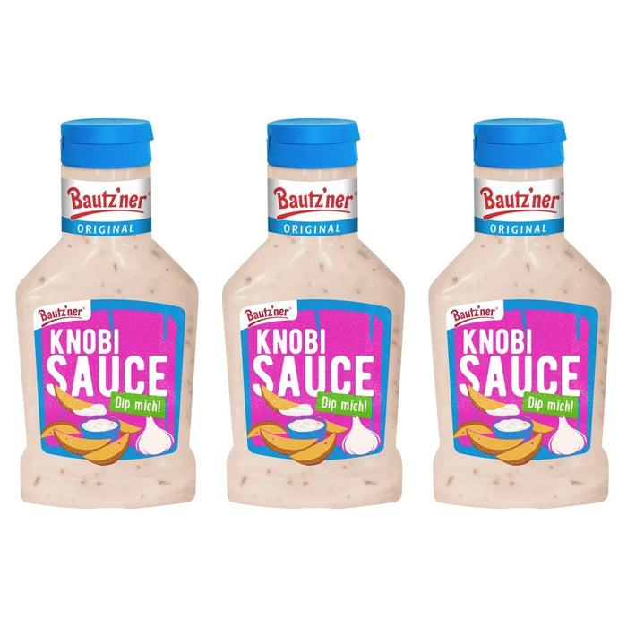 Bautzner Knobi Sauce – 3 x 300 ml (900 ml)