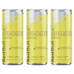 Red Bull Energy Drink Summer Edition Sudachi-Lime – 3 x 250 ml (750 ml)
