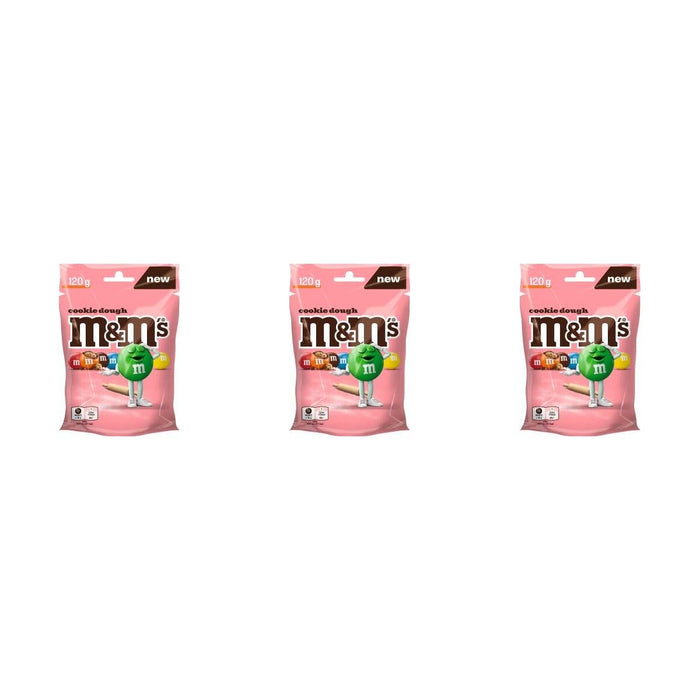 M&M's Cookie Dough – 3 x 120 g (360 g)