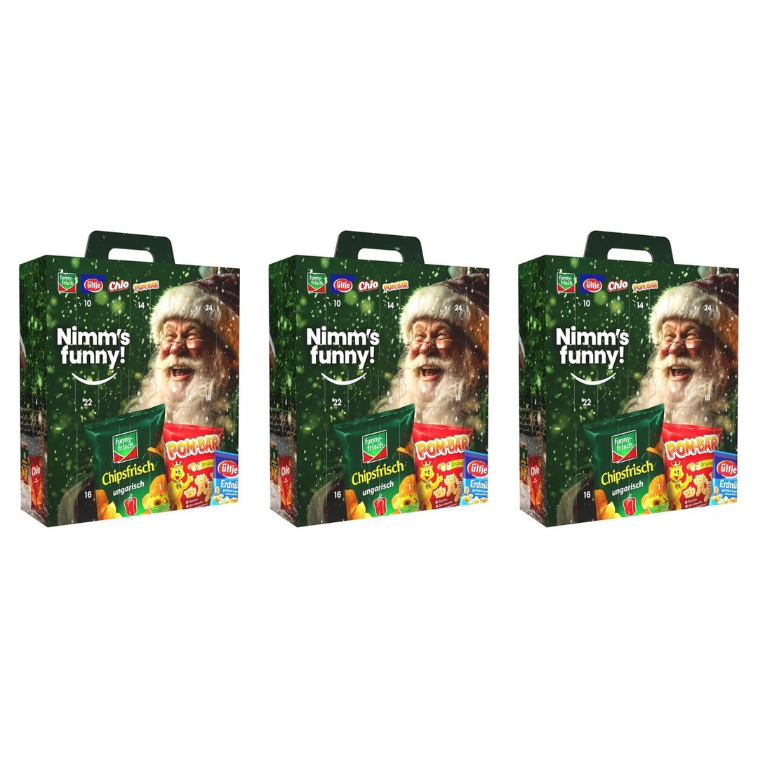 Funny-frisch Adventskalender 2026 – 3 x 784 g (2352 g)