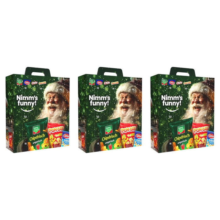Funny-frisch Adventskalender 2026 – 3 x 784 g (2352 g)