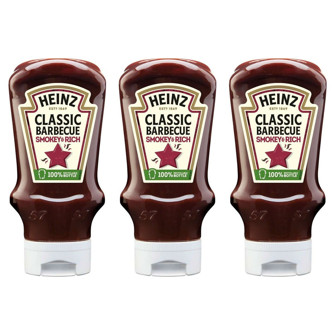 Heinz Classic Barbecue Sauce – 3 x 400 ml (1200 ml)