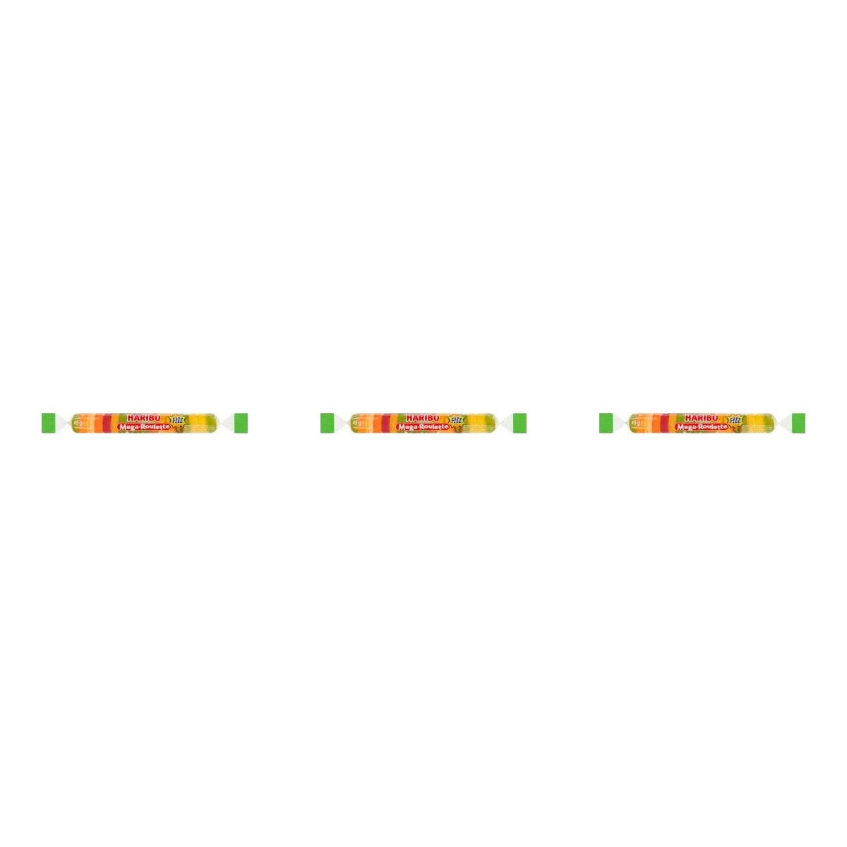 Haribo Mega Roulette Sauer – 3 x 45 g (135 g)