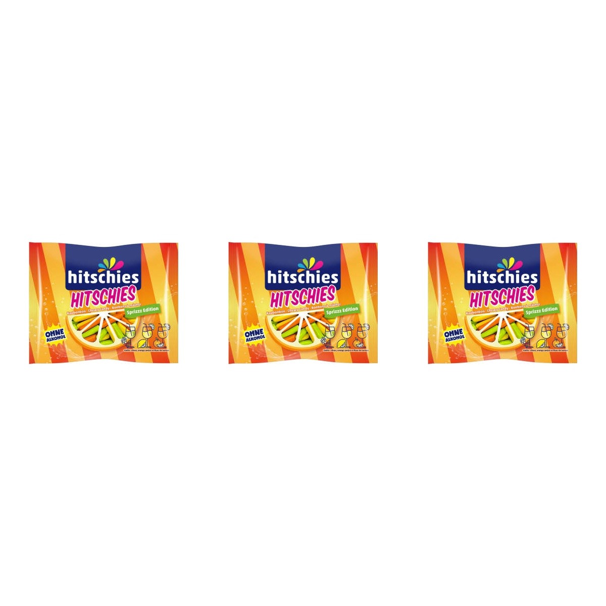 Hitschies Sprizzz Edition – 3 x 210 g (630 g)