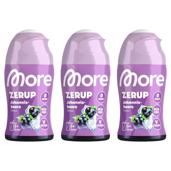 More Zerup Zero Johannisbeere – 3 x 65 ml (195 ml)