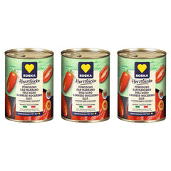 EDEKA San Marzano Tomaten ganz und geschält – 3 x 400 g (1200 g)