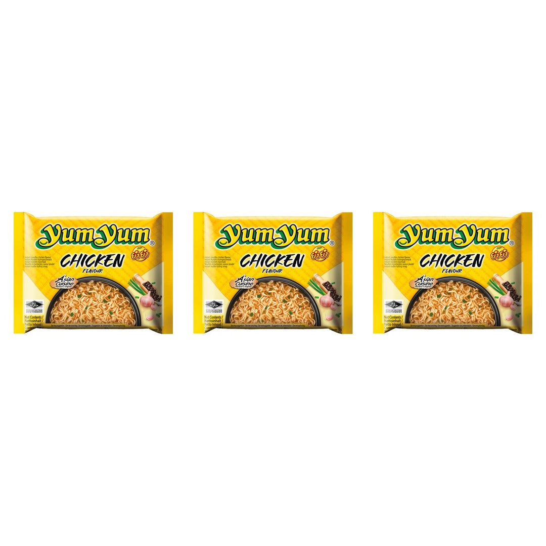 Yum Yum Instantnudeln Huhn – 3 x 60 g (180 g)