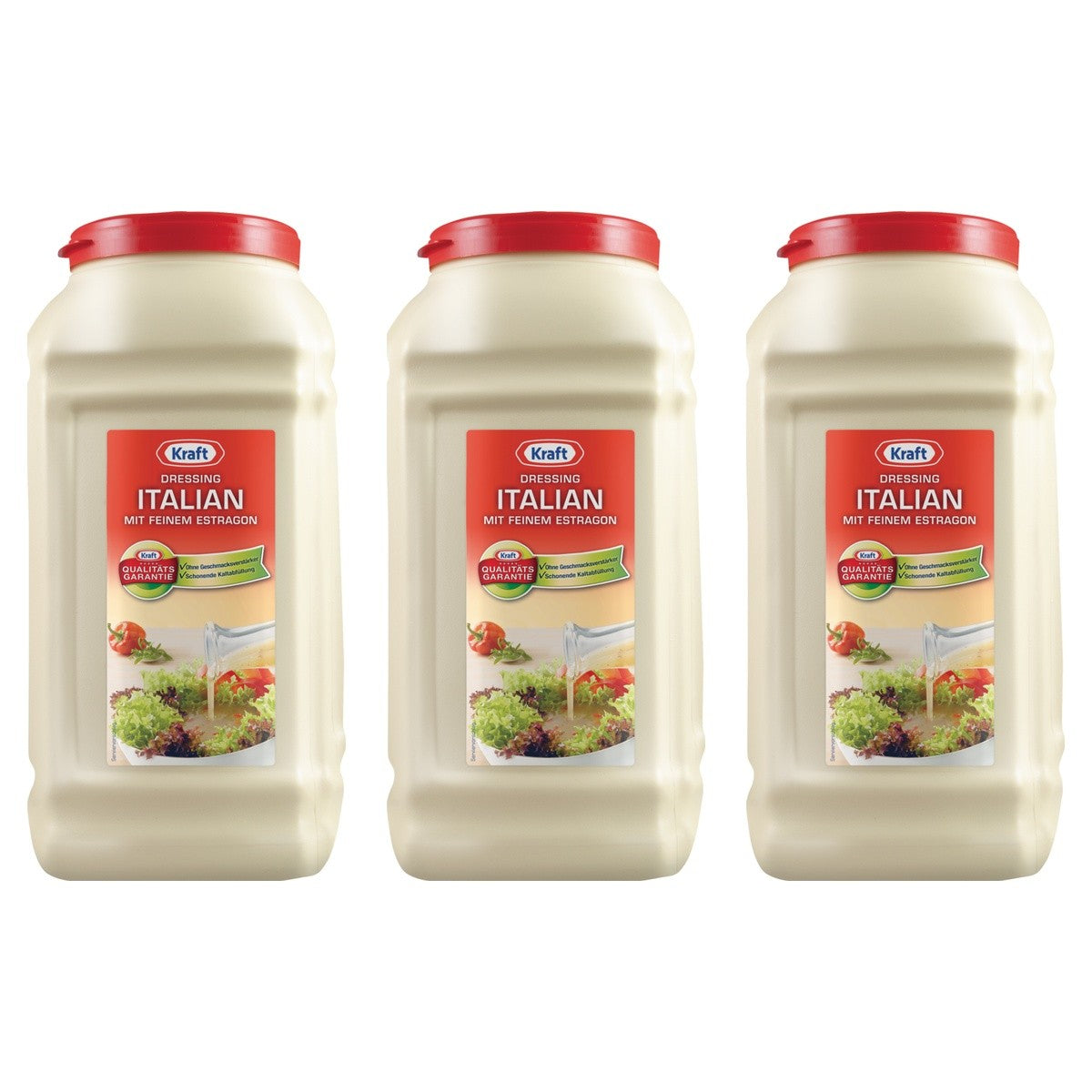 Kraft Salat-Dressing Italian – 3 x 5000 ml (15000 ml)