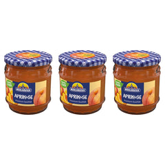Mühlhäuser Aprikose Konfitüre Extra 50% Frucht – 3 x 450 g (1350 g)