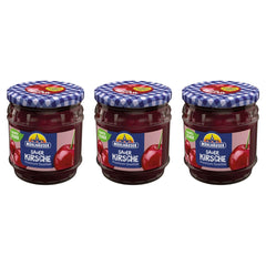 Mühlhäuser Sauerkirschkonfitüre Extra 50%Frucht – 3 x 450 g (1350 g)