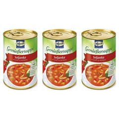 Keunecke Soljanka pikant und würzig – 3 x 400 ml (1200 ml)