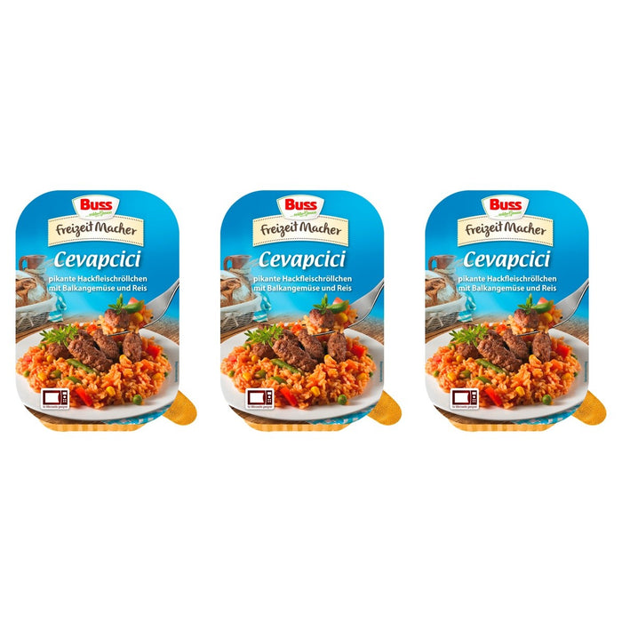 Buss Cevapcici – 3 x 300 g (900 g)