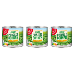 Gut&Günstig Prinzessbohnen fein – 3 x 400 g (1200 g)