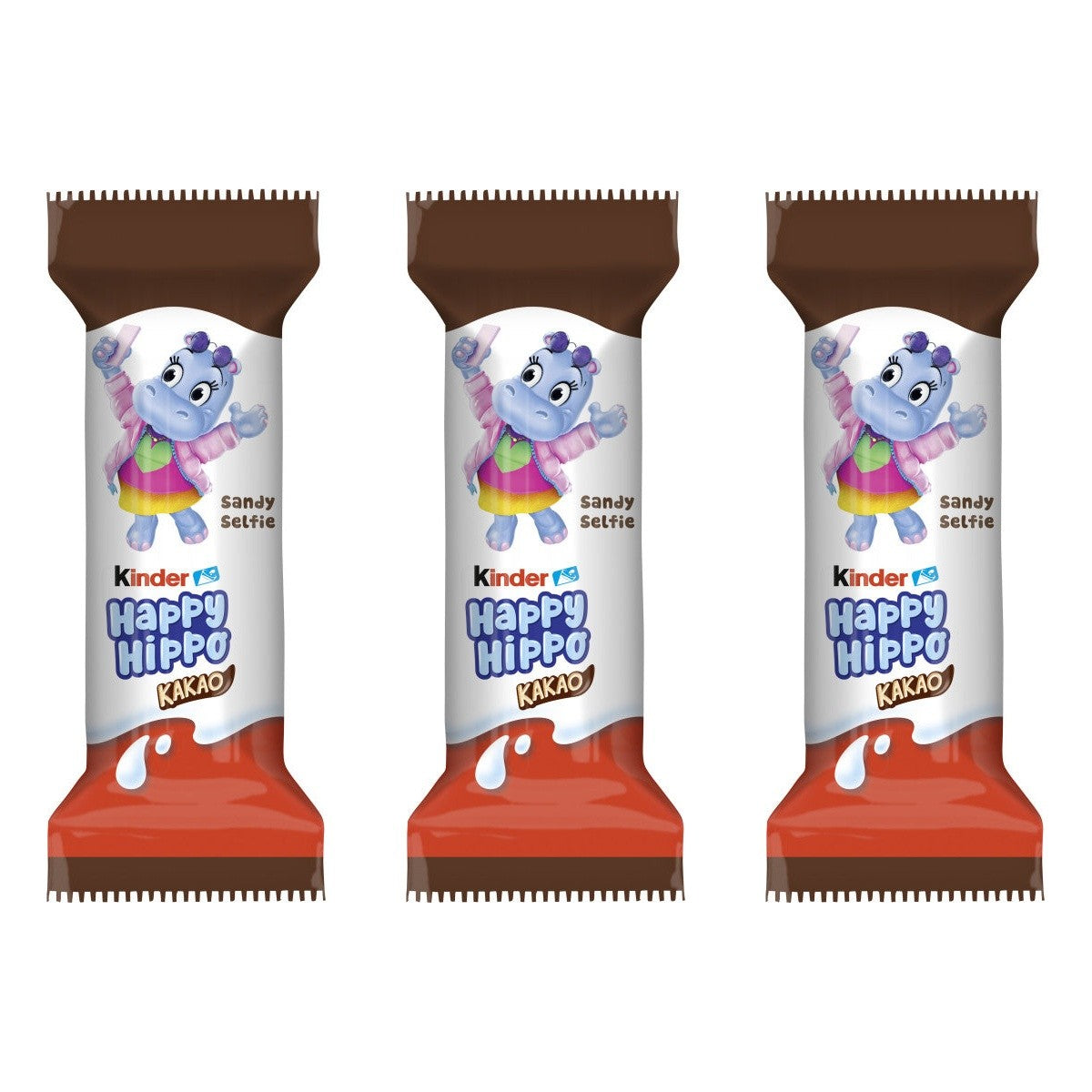 Kinder Happy Hippo Cacao – 3 x 20.7 g (62.1 g)