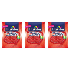 Hitschies Erdbeer-Schnüre – 3 x 125 g (375 g)