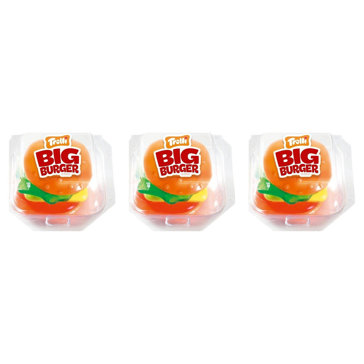 Trolli Big Burger – 3 x 50 g (150 g)