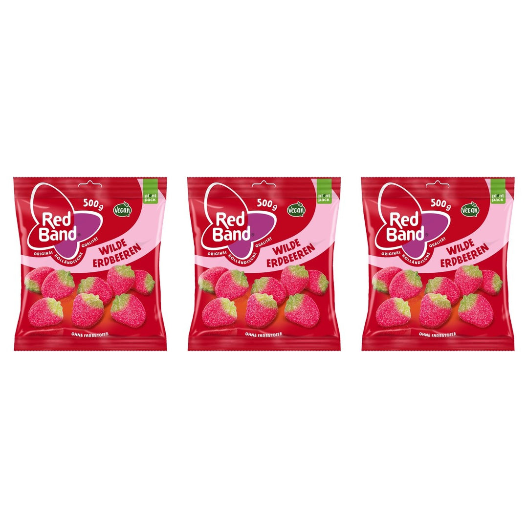 Red Band Wilde Erdbeeren – 3 x 500 g (1500 g)