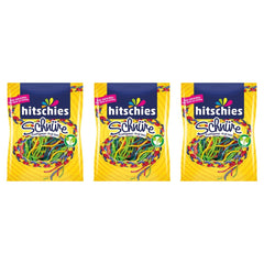 Hitschies Bunte Schnüre Mix – 3 x 125 g (375 g)