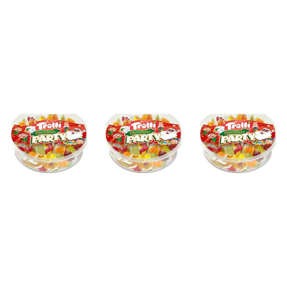 Trolli Christmas Party – 3 x 600 g (1800 g)