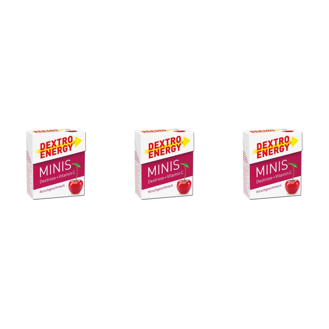 Dextro Energy Minis Kirsche – 3 x 50 g (150 g)