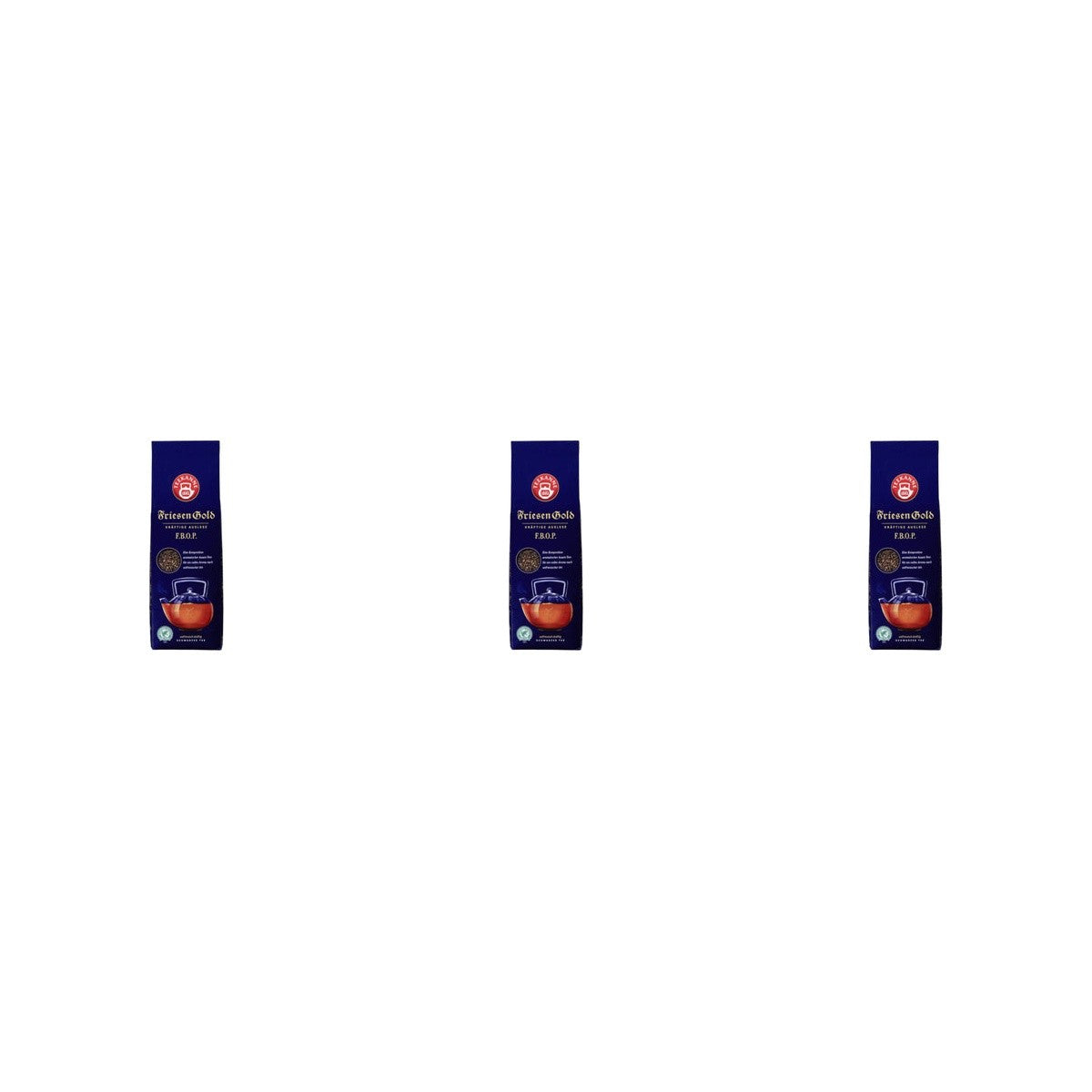 Teekanne Friesengold Rainforest Alliance – 3 x 250 g (750 g)