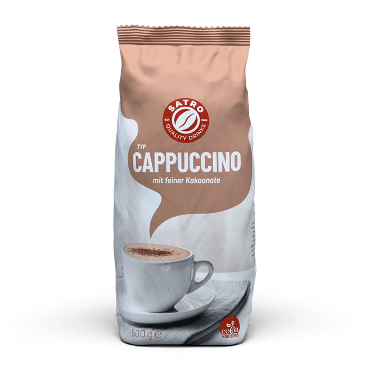5x Satro Cappuccino mit feiner Kakaonote 500g (5x500g)