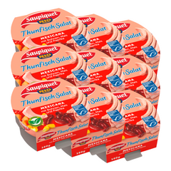 9x MSC Saupiquet Thunfisch-Salat Mexicana 160g (9x160g)