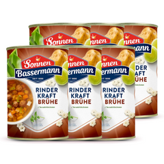 6x Sonnen Bassermann Rinder Kraftbrühe 400ml (6x400ml)