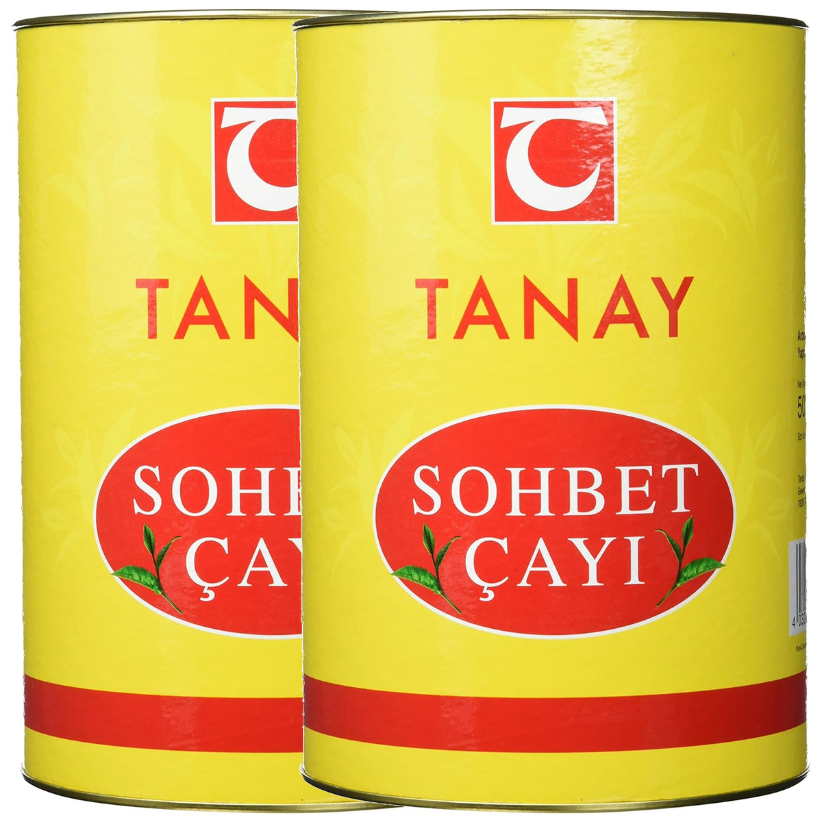2x Tanay Sohbet Ceylon Tee mit Bergamotte (2x500g)