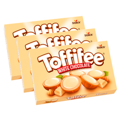 3x Toffifee White Chocolate 15er 125g (3x125g)