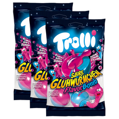 3x Trolli Flavor Bomb Saure Glühwürmchen 75g (3x75g)
