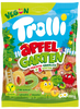 Trolli 4er Vegane Fruchtgummi Mischung Set – Sour Strawbies, Dino Rex, Apfelgarten & Bizzl Mix (4x150g)
