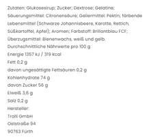 3x Trolli Flavor Bomb Saure Glühwürmchen 75g (3x75g)