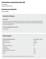 3x Trolli Saure Glühwürmchen 150g (3x150g)