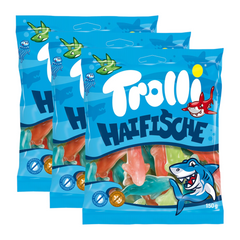 3x Trolli Haifische (3x150g)