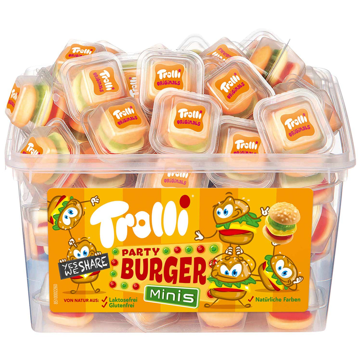 Trolli Party Burger Minis 600g