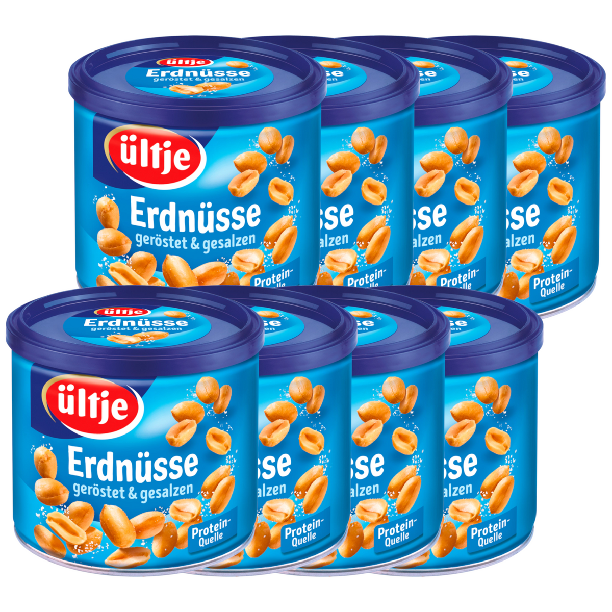 8x Ültje Erdnüsse geröstet&gesalzen 180g (8x180g)