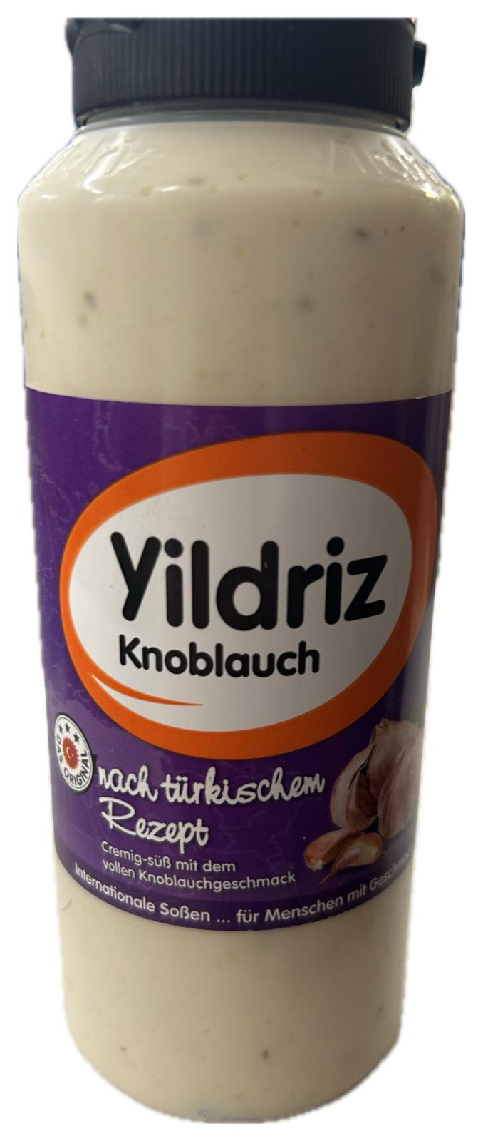 Yildriz Knoblauch-Sauce n.türk.Rezept 265ml