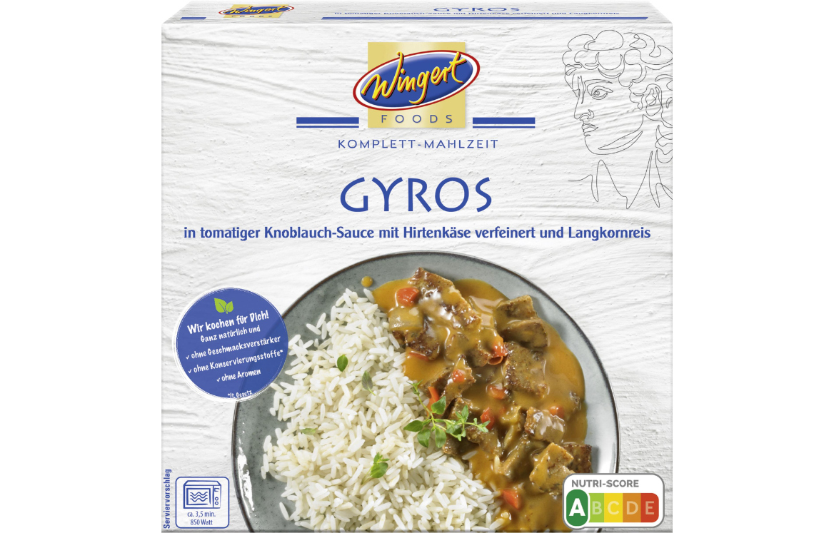 Wingert Foods Gyros 375g
