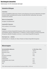 18x Zentis Belmanda Edel-Marzipan Riegel Classic 40g (18x40g)