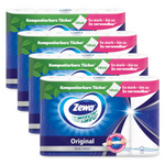 Produktbild anzeigen: 4x Zewa Wisch und Weg Küchenrollen Original je 4x45 Stück (4 Packungen x 4 Rollen)
