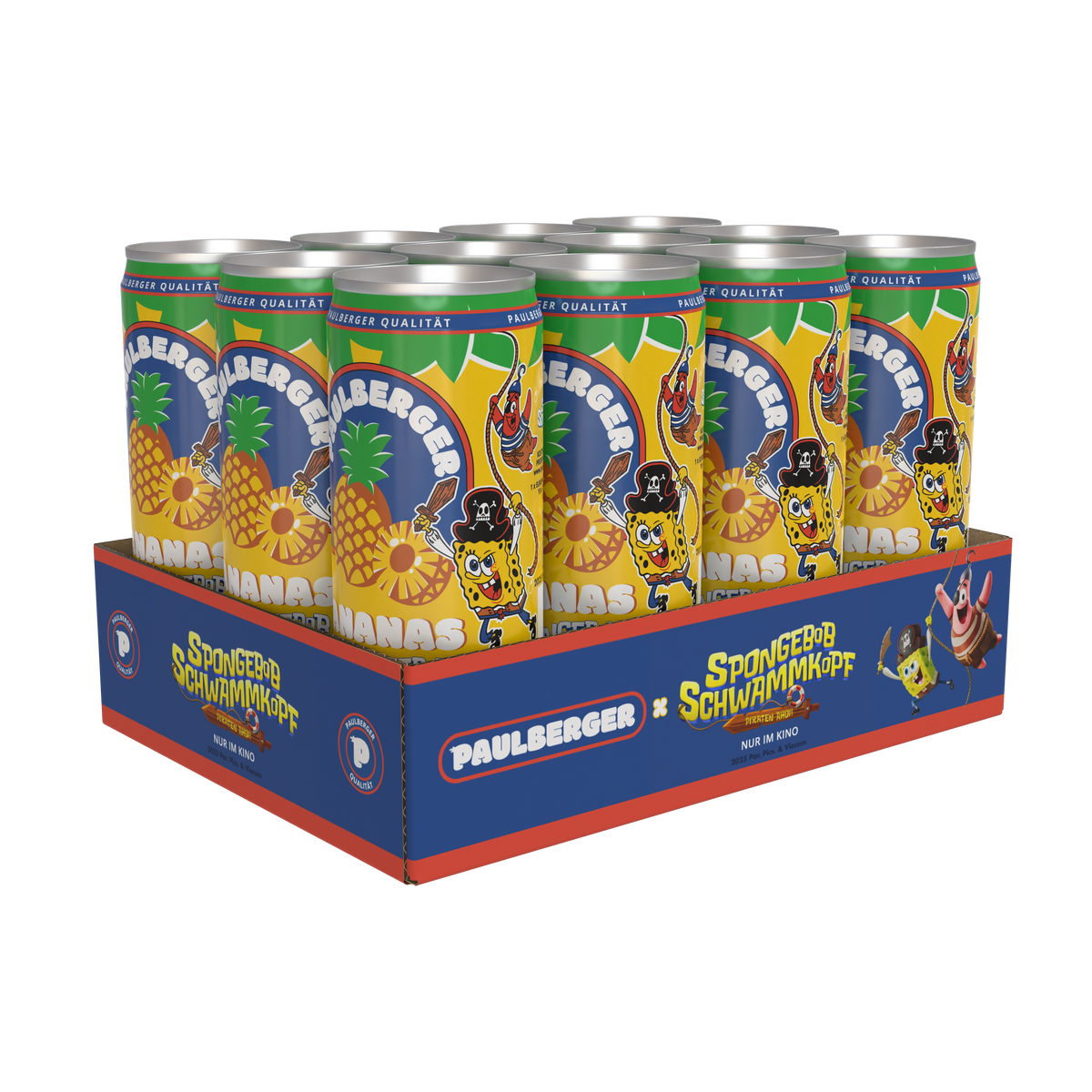 12x Paulberger Limo Ananas 12x330ml Einweg Dose DPG