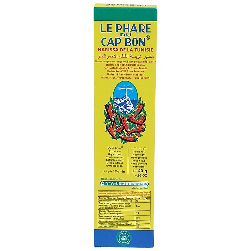 Produktinformationen – Harissa Le Phare du Cap Bon 140g